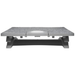 Descanso de Pés Kensington K50345EU SmartFit SoleMate Cinzento