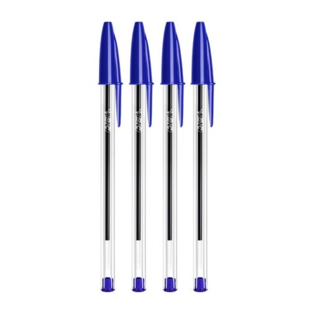 Esferográfica Bic Cristal Original Azul (Emb.4)