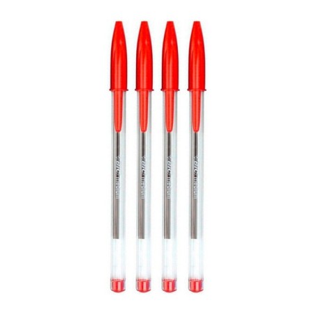 Esferográfica Bic Cristal Original Vermelho (Emb.4)