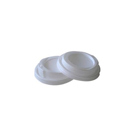 Tampa para Copo de Papel 278ml (10oz) Take Away Branco Emb.50
