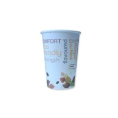 Copo Descartável de Papel 278ml (10oz) Take Away Branco Emb.50