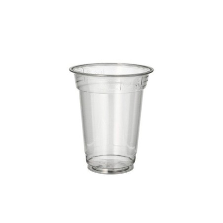 Copo Descartável de Plástico 300ml (PET) Transparente Emb.50