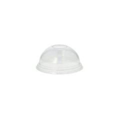 Tampa para Copo de Plástico (PET) Redonda 9,5cm s/Orifício Emb.50
