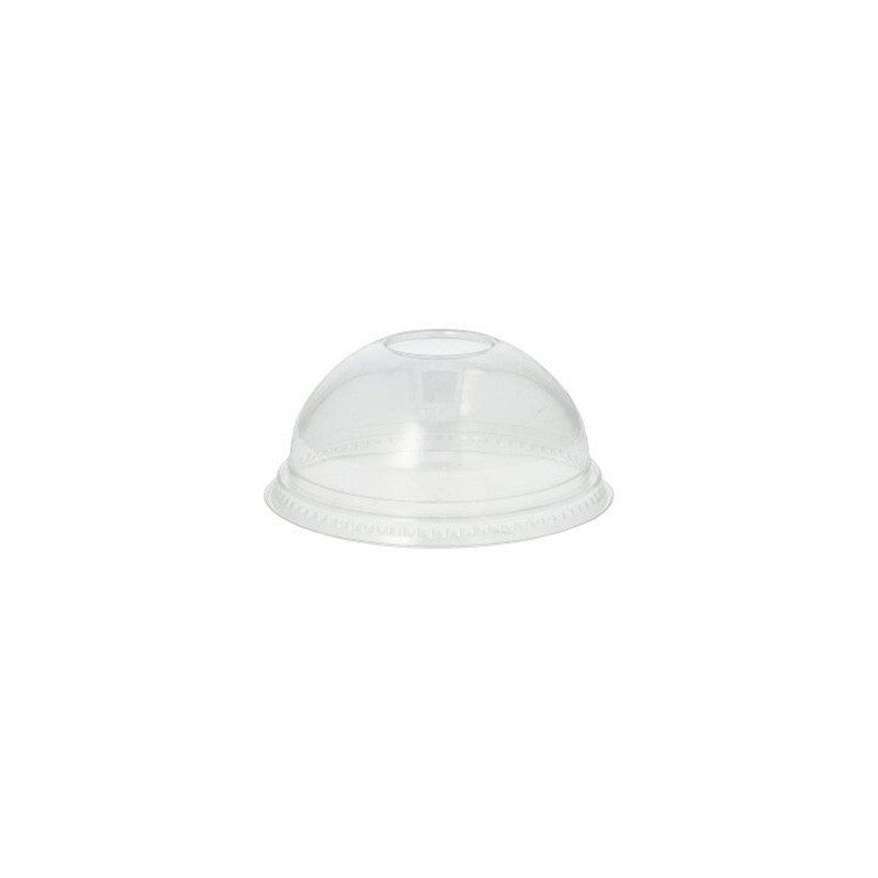 Tampa para Copo de Plástico (PET) Redonda 9,5cm s/Orifício Emb.50