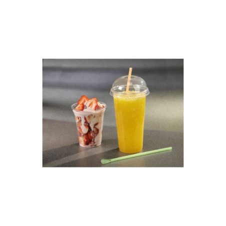 Copo Descartável de Plástico 400ml (PET) Transparente Emb.50
