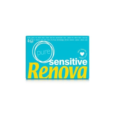 Lenços de Papel Renova Sensitive Emb.6