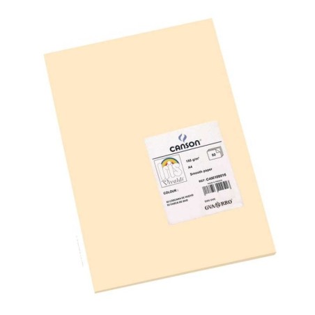 Cartolina Canson Iris Vivaldi 185g A4 (83) 400108016 Emb.50F Casca de Ovo