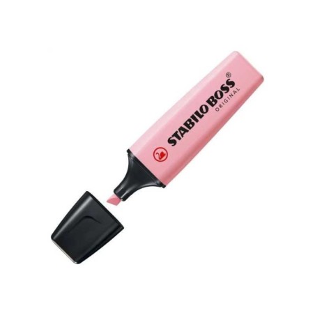Marcador Fluorescente Stabilo BOSS Original 70/129 Pastel Rosa
