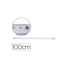 Régua Metálica Q-Connect KF16823 Alumínio 100cm