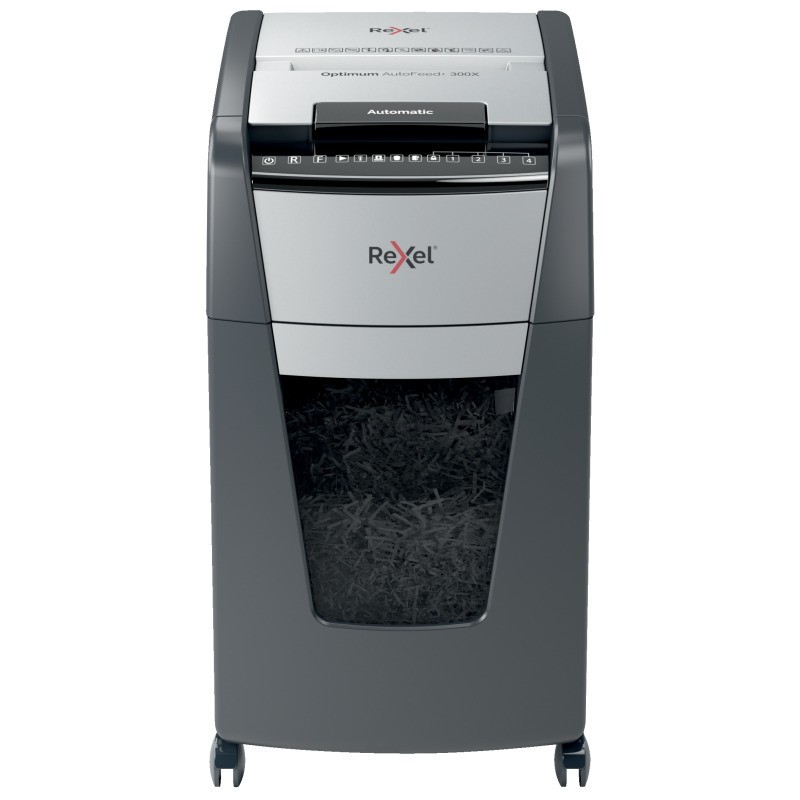 Destruidora de Papel Rexel 2020300XEU Optimum AutoFeed+ 300X P4