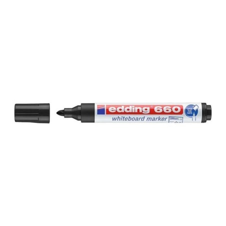 Marcador de Quadro Branco Edding 660-001 Preto