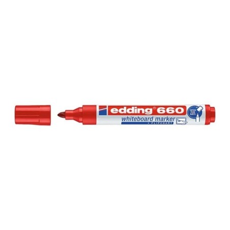Marcador de Quadro Branco Edding 660-002 Vermelho