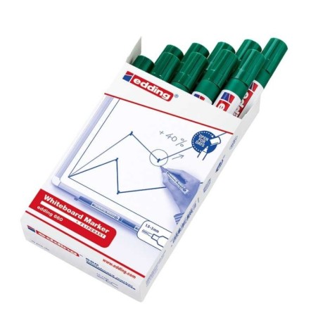 Marcador de Quadro Branco Edding 660-004 Verde