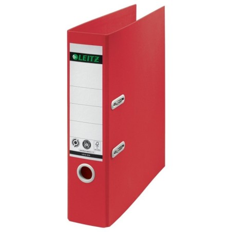 Pasta de Arquivo Leitz Recycle 180° 1018-00-25 A4 L80mm Vermelho