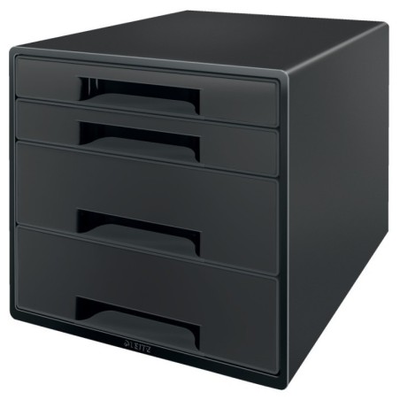 Bloco de 4 Gavetas Leitz Recycle 5372-00-95 A4+ Preto