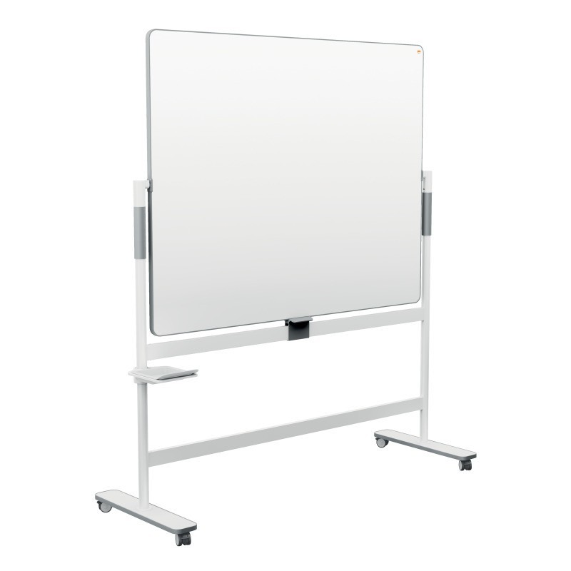 Quadro Móvel com Cavalete Nobo Move & Meet 120x150cm 1915645 Branco Quadro Móvel com Cavalete Nobo Move & Meet 120x150cm 1915645 Branco