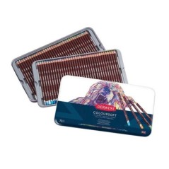 Lápis de Cor Derwent Coloursoft 701029 Cx.72