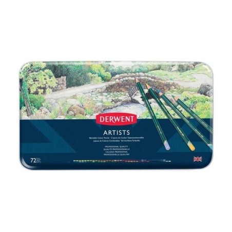 Lápis de Cor Derwent Artists 32097 Cx.72
