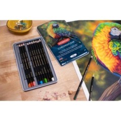 Lápis de Cor Derwent Chromaflow 2305856 Cx.12