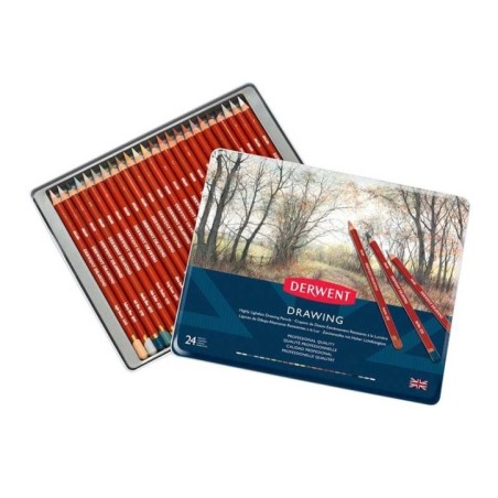 Lápis de Cor Derwent Drawing 700672 Cx.24