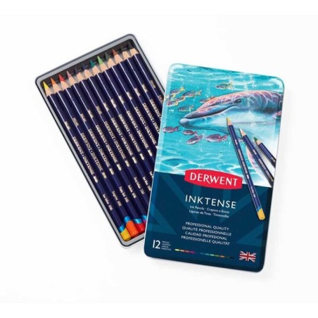 Lápis de Cor Derwent Inktense 700928 Cx.12