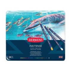 Lápis de Cor Derwent Inktense 700929 Cx.24