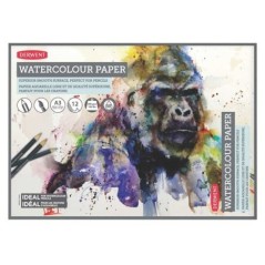 Bloco de Aguarela Derwent 2301971 A3 Watercolour 12 Folhas 300g