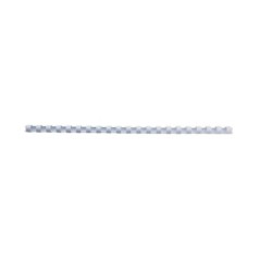 Argola Plástico GBC CombBind  6,0mm 4028193 Redonda Cx.100 Branco
