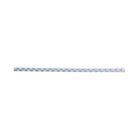 Argola Plástico GBC CombBind  6,0mm 4028193 Redonda Cx.100 Branco