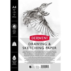 Bloco de Desenho Derwent 2300139 A4 Sketch Pad 30F 165g