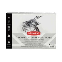 Bloco de Desenho Derwent 2300141 A3 Sketch Pad 30F 165g