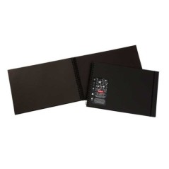 Bloco de Desenho Derwent 2300381 A3 Black Book 40F 200g