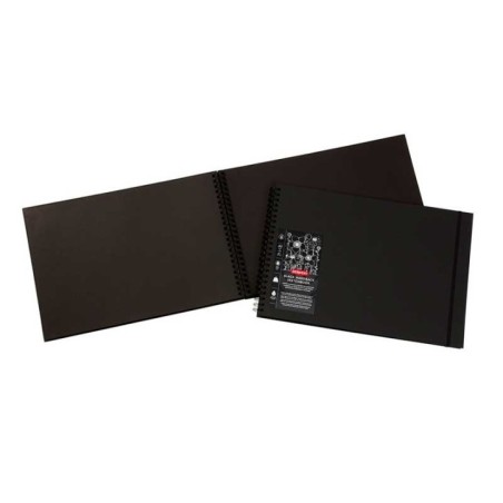 Bloco de Desenho Derwent 2300381 A3 Black Book 40F 200g