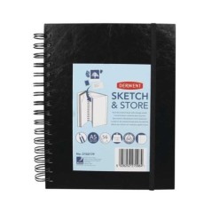 Bloco de Desenho Derwent 2102179 A5 Sketch & Store 56F 165g