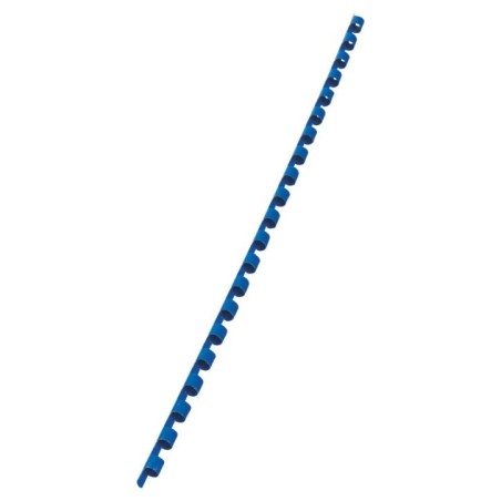 Argola Plástico GBC CombBind  6,0mm 4028233 Redonda Cx.100 Azul