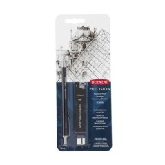Lapiseira de Minas Derwent 2302428 0,5mm Precision Preto