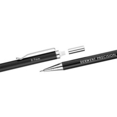 Lapiseira de Minas Derwent 2302429 0,7mm Precision Preto