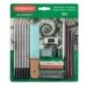 Conjunto Lápis Grafite Derwent 2300365 Academy Sketching Set Conjunto Lápis Grafite Derwent 2300365 Academy Sketching Set