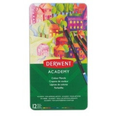 Lápis de Cor Derwent Academy Colour 2301937 Cx.12