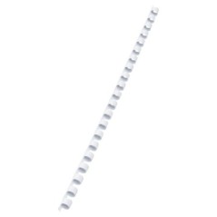 Argola Plástico GBC CombBind  8,0mm 4028194 Redonda Cx.100 Branco
