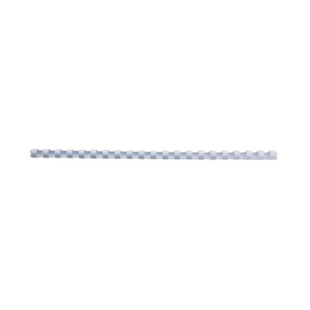 Argola Plástico GBC CombBind  8,0mm 4028194 Redonda Cx.100 Branco