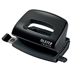 Furador Leitz Recycle NeXXt Mini 5010-00-95 10 Folhas 2 Furos Preto