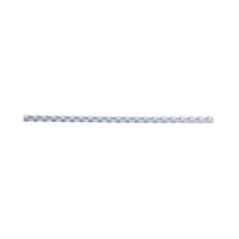 Argola Plástico GBC CombBind 10,0mm 4028195 Redonda Cx.100 Branco