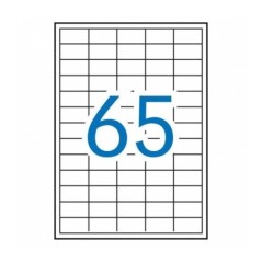 Etiquetas Adesivas Multi3 04716 A4 38x21,2mm 100F Branco