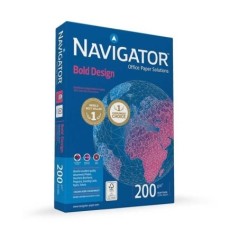 Papel Fotocópia A4 Navigator Bold Design 200g 150 Folhas