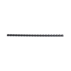 Argola Plástico GBC CombBind 12,0mm 4028177 Redonda Cx.100 Preto