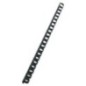 Argola Plástico GBC CombBind 12,0mm 4028177 Redonda Cx.100 Preto