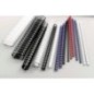 Argola Plástico GBC CombBind 12,0mm 4028177 Redonda Cx.100 Preto