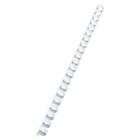 Argola Plástico GBC CombBind 12,0mm 4028197 Redonda Cx.100 Branco