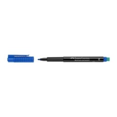 Marcador Faber-Castell Multimark permanent 152551 M Azul